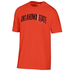 VERTICAL COWBOYS IN ARCH OKSTATE TEE