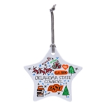 JULIA GASH HOLIDAY STAR ORNAMENT