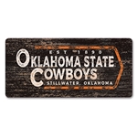 OKLAHOMA STATE INDICATOR MAGNET