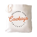 OKLAHOMA STATE RETRO CIRCLE TOTE