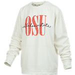 OSU COWBOYS PLUSH RIBBED CREWNECK