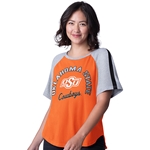 OKLAHOMA STATE COWBOYS RAGLAN SLEEVE TEE