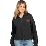 CIRCLE PETE 1/4 ZIP SWEATSHIRT