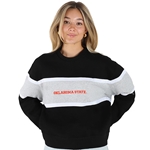 OKLAHOMA STATE OVERSIZED CREW NECK SWEATER