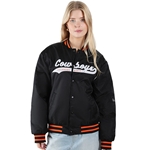 COWBOYS TAIL BLACK VARSITY JACKET