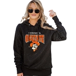 OKSTATE ALL OVER MICRO RHINESTONE HOODIE