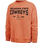 CHAPS PETE OKLAHOMA STATE COWBOYS VELOUR CREWNECK