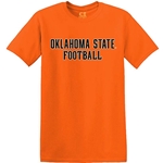 OK ST FOOTBALL WORDMARK TEE