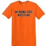 OK ST WRESTLING WORDMARK TEE