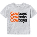 REPETE COWBOYS CROP TEE