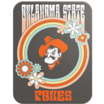 OKSTATE GROOVY CIRCLE STICKER