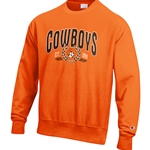 REVERSE WEAVE COWBOYS FLEECE CREW