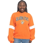 OKLAHOMA STATE MOCK NECK SWEATSHIRT