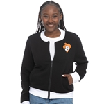 SPARKLE COWBOYS FLEECE FULL ZIP BOMBER