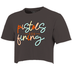 PISTOLS FIRING CROP TEE