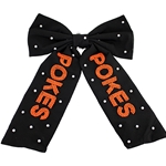 POKES BEADED HAIR BOW