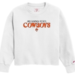 OKLAHOMA STATE REVERSE SLEEVE CREWNECK