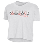 COWBOYS CROP SHORT SLEEVE TEE