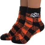 BUFFALO CHECKERED FUZZY SOCK