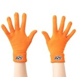 BRAND ORANGE KNIT GLOVE