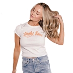 HOWDY POKES CROPPED TEE