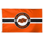 OKLAHOMA STATE APPLIQUE FLAG