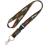 COWBOYS SCRIPT CAMO LANYARD