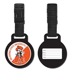 OKSTATE ROUND LUGGAGE TAG