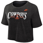 NIKE COWBOYS DRI FIT CROP TEE