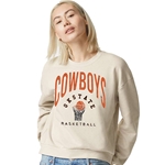 COWBOYS BASKETBALL FLEECE CREW