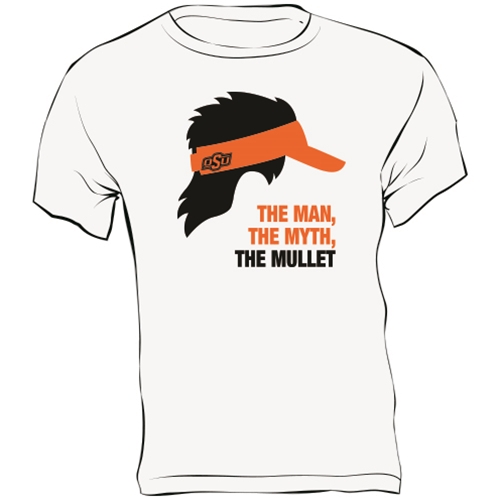 mike gundy mullet t shirt