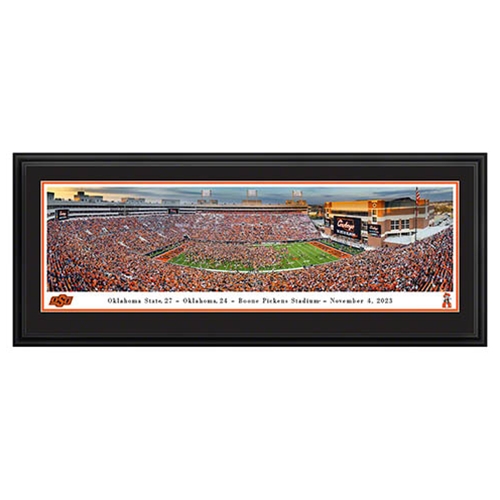 ShopOKState - OKLAHOMA STATE BEDLAM 2024 PANORAMA DELUXE FRAME