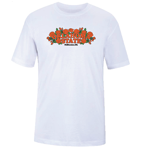 ShopOKState - FLOWERS OKLAHOMA STATE SHORT SLEEVE TEE