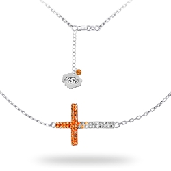 OSU CROSS NECKLACE