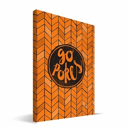 GO POKES GEOMETRIC CANVAS