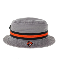 GREY BUCKET HAT