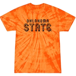 Oklahoma State Cowboys Tie Dye T-Shirt Men's Small