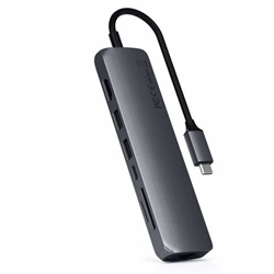 SATECHI TYPE-C SLIM MULTIPORT WITH ETHERNET ADAPTER -