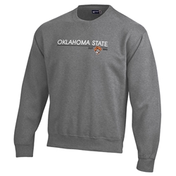 BIG COTTON OKSTATE EMBROIDERED CREW