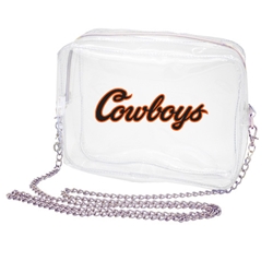 COWBOYS SCRIPT CLEAR CAMERA CROSSBODY