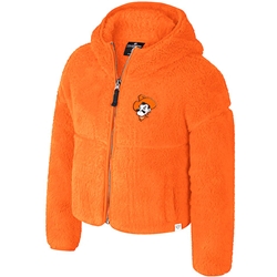 GIRLS MAGGIE FUR SHERPA JACKET