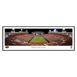 OKLAHOMA STATE END ZONE PANORAMA STANDARD FRAME