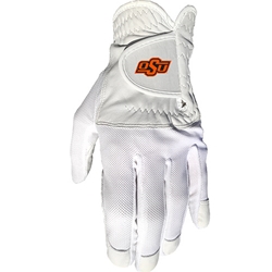 OSU WHITE LEATHER GOLF GLOVE