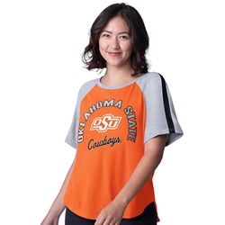 OKLAHOMA STATE COWBOYS RAGLAN SLEEVE TEE