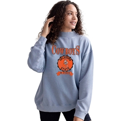 OCEAN COWBOYS MOCK NECK SWEATSHIRT