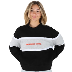 OKLAHOMA STATE OVERSIZED CREW NECK SWEATER