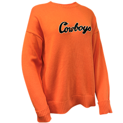 CHENILLE COWBOYS SWEATER