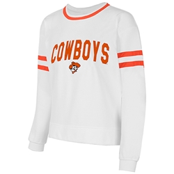 COWBOYS PETEHEAD ORANGE TRIM CREWNECK