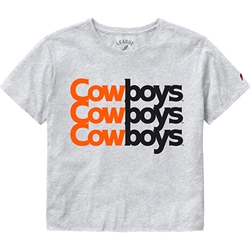 REPETE COWBOYS CROP TEE