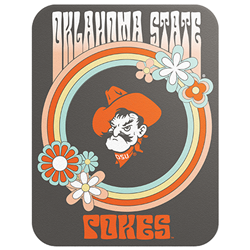 OKSTATE GROOVY CIRCLE STICKER